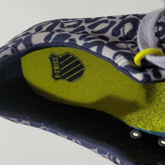 K SWISS IRVINE T9 LEOPARD PRINT CASUAL ATHLETIC ACTIVEWEAR ATHLEISURE SNEAKERS 9 - Picture 3 of 13